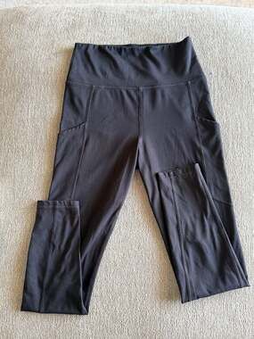 American Eagle The Everything Pocket Legging Black Size M Regular